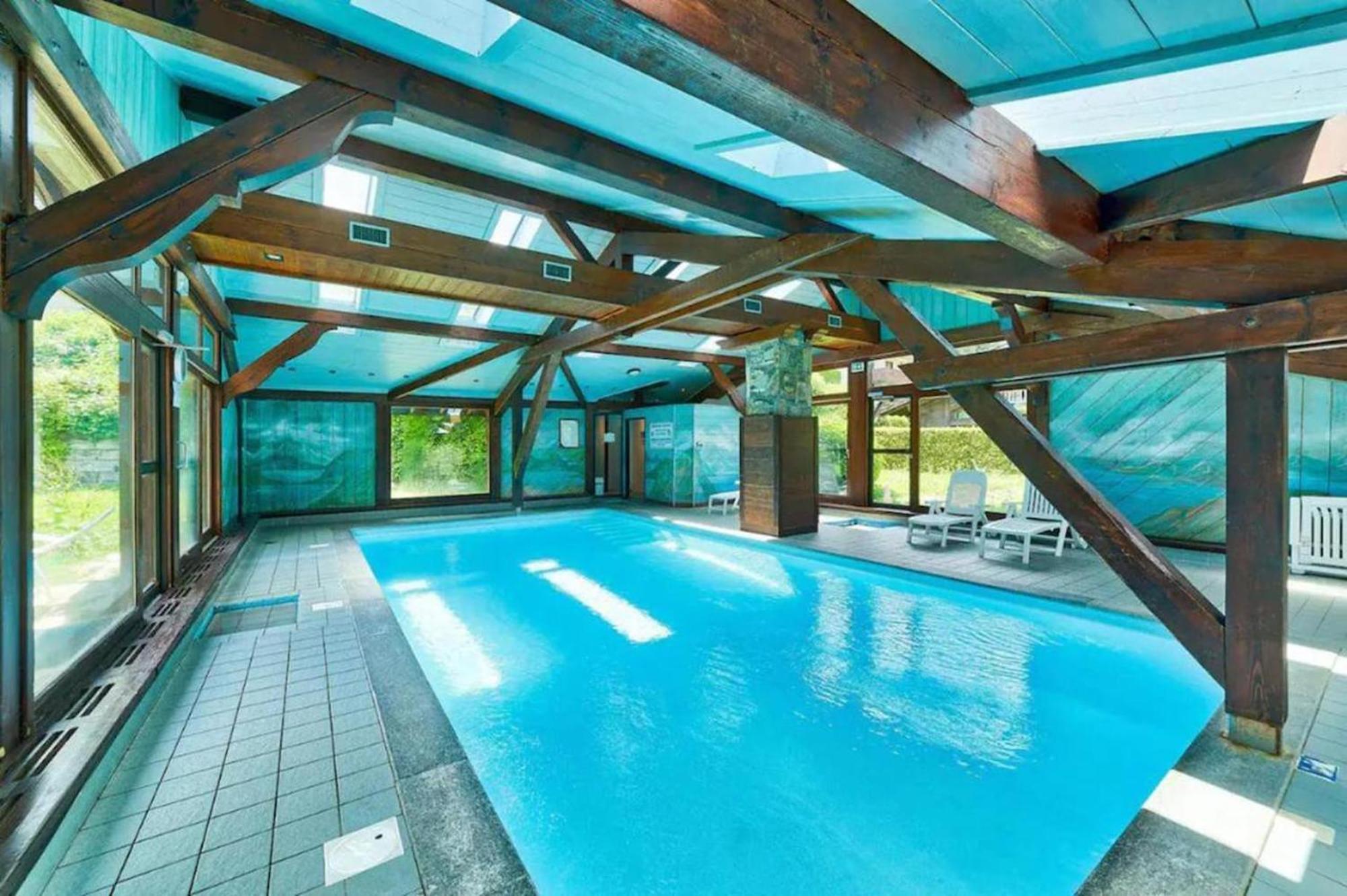 Le Gouter - Ski-In Ski-Out - Indoor Pool Лез-Уш Экстерьер фото